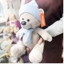 Мягкая игрушка Медведь Топтыжкин в шапке и шарфе, 25 см