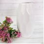 Настольная ваза Романо 22 см, белая