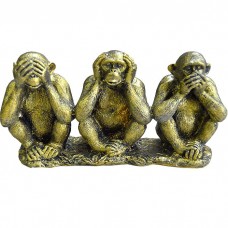 Фигура 3 шимпанзе на ветке, состаре...
